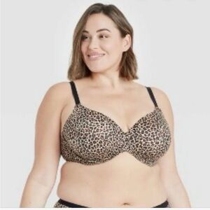 Auden - Leopard Bra - 44DD
